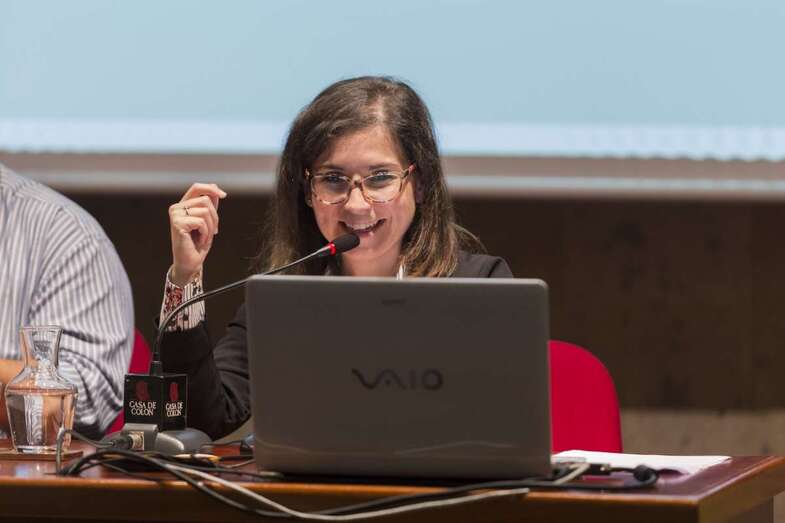 Sarai Cruz, autora del estudio sobre Risco CaiÌdo (Foto TA)